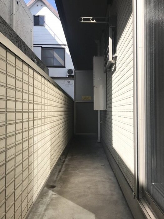 パーチェメゾン明日香のバルコニー