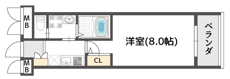 ウエンズ大阪城北の間取り|ウエンズ大阪城北　間取り