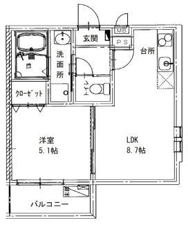 【間取り】 | フジ丸髙東上野芝町