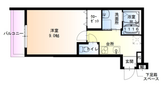 【間取り】 | フジパレス南清水町サウス