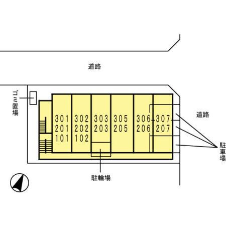 プランドールの区画図