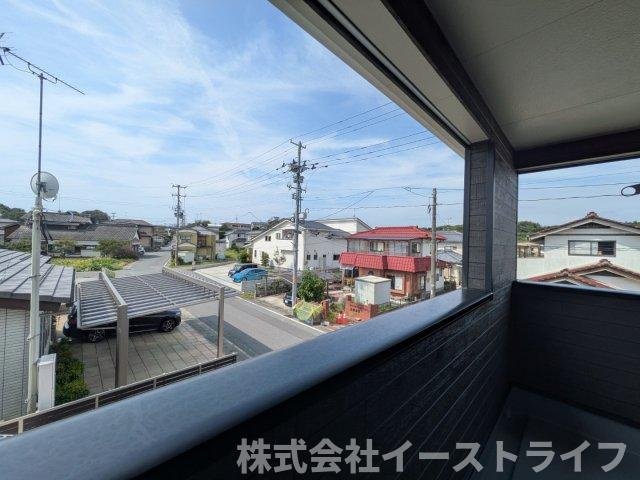 【新築戸建】　いわき市四倉町第19の展望|1号棟写真　インナーバルコニーからの眺望