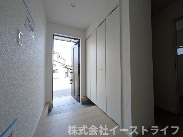 【新築戸建】　いわき市四倉町第19のその他|同社施工写真　郵便受け