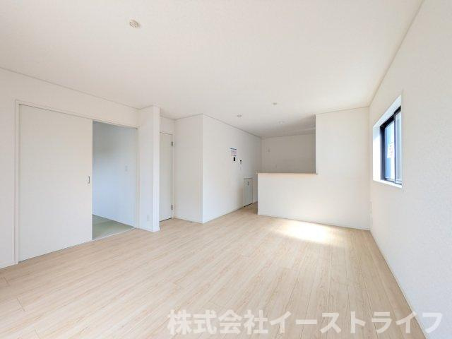 【新築戸建】　いわき市四倉町第19の前面道路含む現地写真|北側4ｍ公道