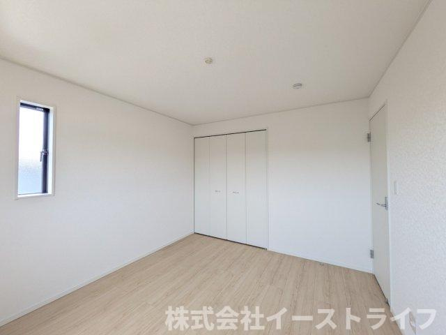 【新築戸建】　いわき市四倉町第19の和室|同社施工写真　1階にある和室は来客用のスペースとしても重宝します。