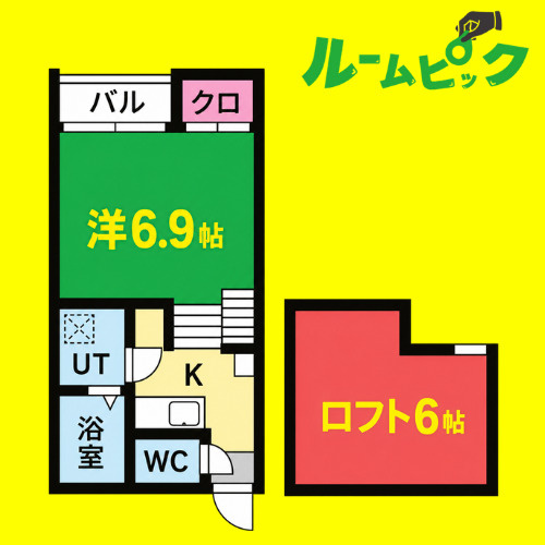 stage西日置　名古屋市賃貸　仲介手数料無料の間取り