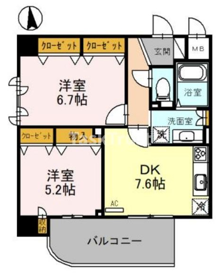 【間取り】 | D-room Futaba