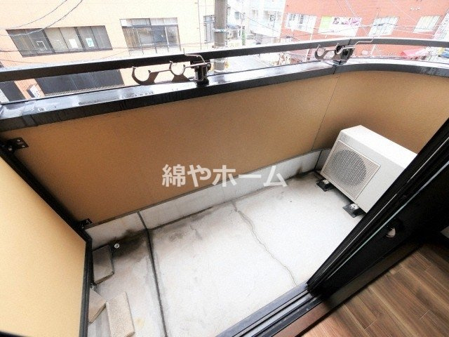 VERGER ZENSHINのバルコニー|落ち着いた時間を過ごせるバルコニーです