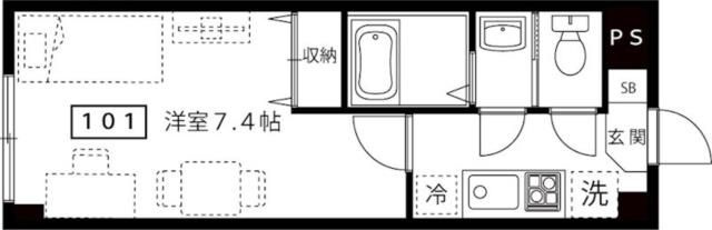 ラ・フォート南千住の間取り