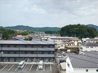 グリーンヴァリィ金光一番館の展望|募集のお部屋からの眺望です！