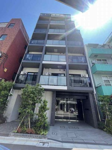 クレストコート新宿山吹町の外観