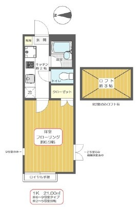 シシアシティの間取り