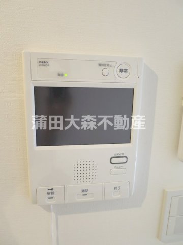ハーモニーレジデンス大森山王＃002の設備|TVモニター付オートロック　インタ―ホン
