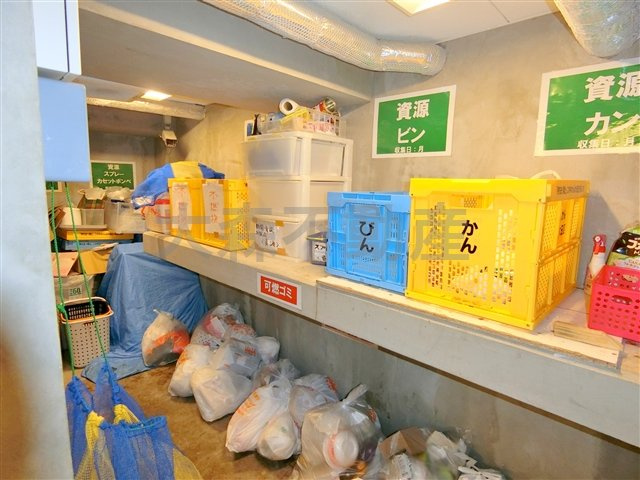 ハーモニーレジデンス大森山王＃002のその他共用部分|曜日時間関係なくゴミ出し可能なゴミ捨て場！