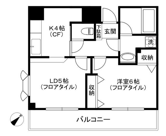 宮元町齋藤ビルの間取り