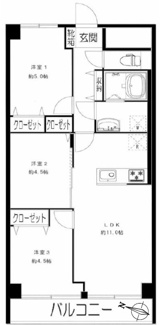 【間取り】 | マンハイム大宮