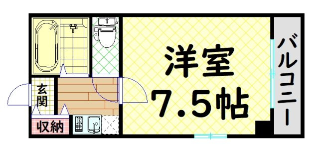 【間取り】 | 宿院ピア2