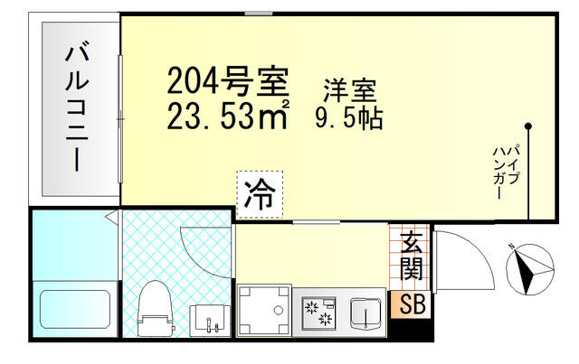 【間取り】 | Ｖａｌｌｅ　Ｆｅｌｉｚ雑色