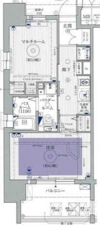 エステムプラザ梅田・中崎町Ⅲツインマークスノースレジデンスの間取り