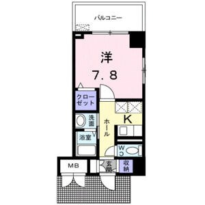 大阪市西淀川区野里２丁目の賃貸マンションの間取り