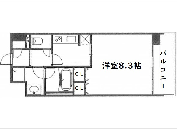 【間取り】 | KDXレジデンス本町橋