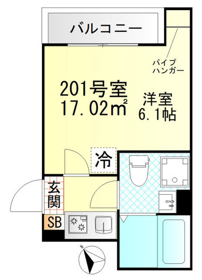 【間取り】 | Ｖａｌｌｅ　Ｆｅｌｉｚ雑色