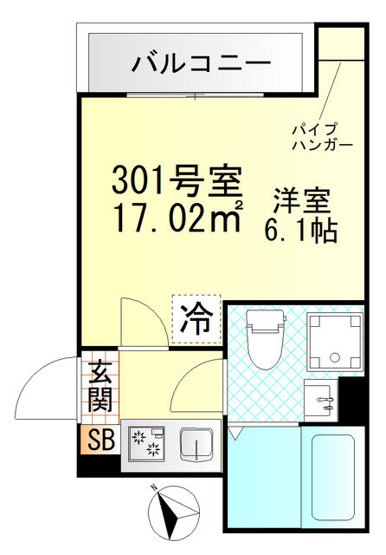 【間取り】 | Ｖａｌｌｅ　Ｆｅｌｉｚ雑色