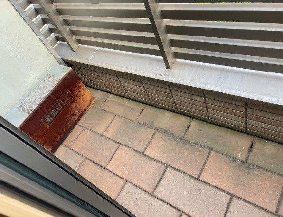 エコーハイツのバルコニー|陽当たり良好なバルコニーです