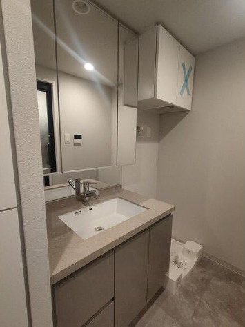 S-RESIDENCE谷町六丁目aloの洗面所