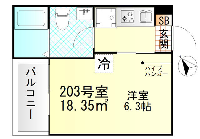 【間取り】 | Ｖａｌｌｅ　Ｆｅｌｉｚ雑色
