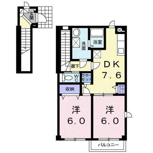 ＣＡＳＡ　ＡＶＡＮＴⅠの間取り