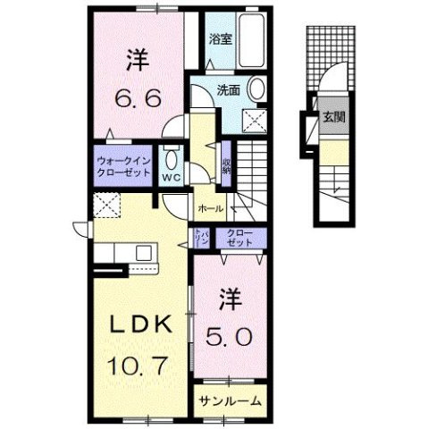 コート・エアリーの間取り