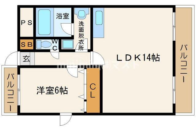 サウスパラジェの間取り