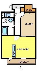 コンフォルトの間取り