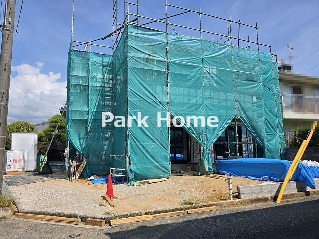 高知市介良乙 -12期1号棟- 新築戸建ての前面道路含む現地写真