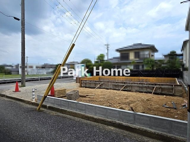 高知市介良乙 -12期1号棟- 新築戸建ての外観|2026.7月：建築中