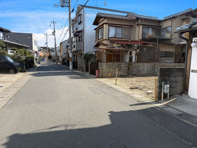 松尾東ノ口町の前面道路含む現地写真