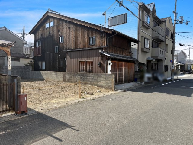 松尾東ノ口町の前面道路含む現地写真