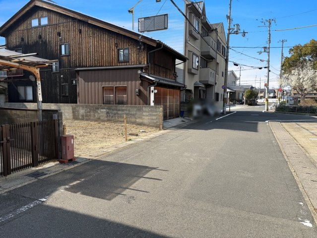 松尾東ノ口町の前面道路含む現地写真