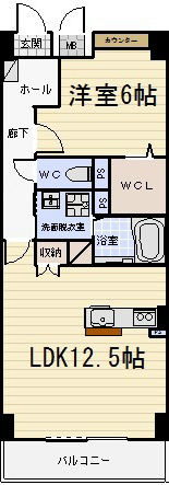 アヴニール・シエルの間取り