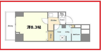 【間取り】 | プレール・ドゥーク南千住