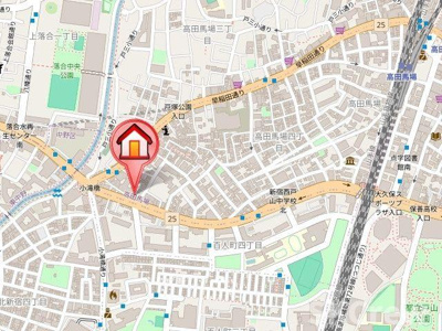 【地図】 | レジディア高田馬場