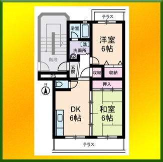 【間取り】 | クレール18