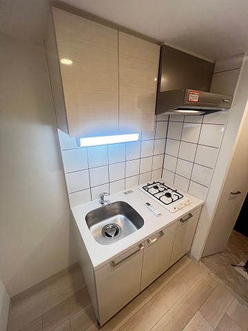大阪市西淀川区千舟１丁目の賃貸マンションのキッチン