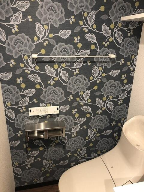 グランヒルレジデンス目黒大橋のトイレ|落ち着いた色調のトイレです