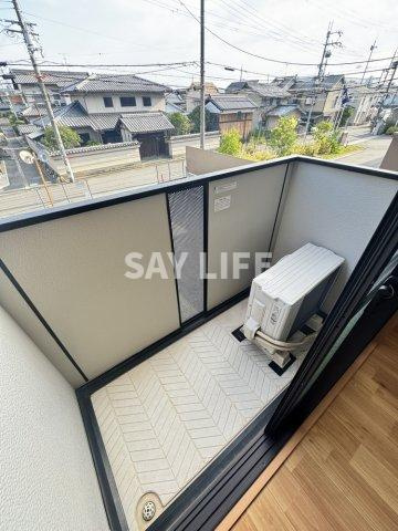 M’ｓエクレールのバルコニー