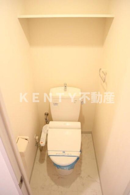 【トイレ】 | リュクス高輪台 | 清潔感のあるトイレです