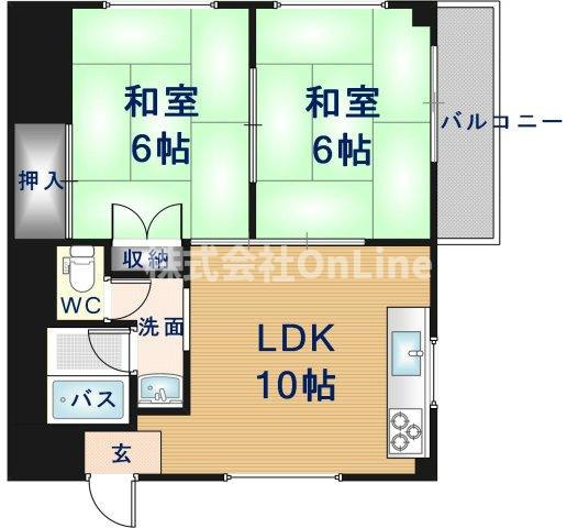 【間取り】 | スタンヒル久宝寺