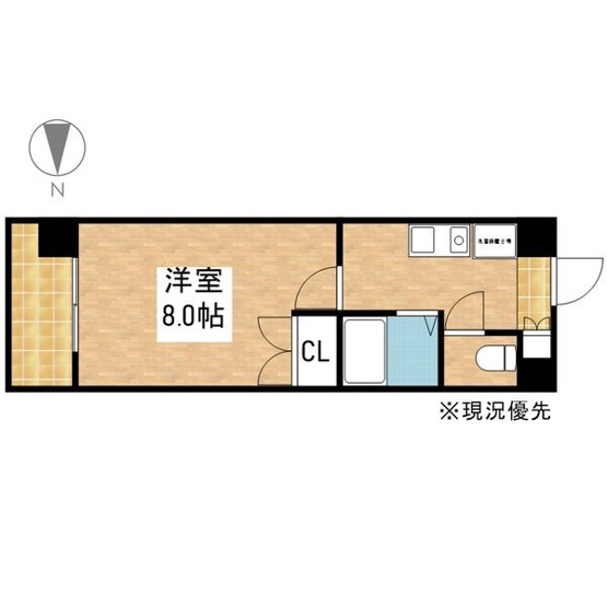 【間取り】 | メゾンオランジェ渡辺