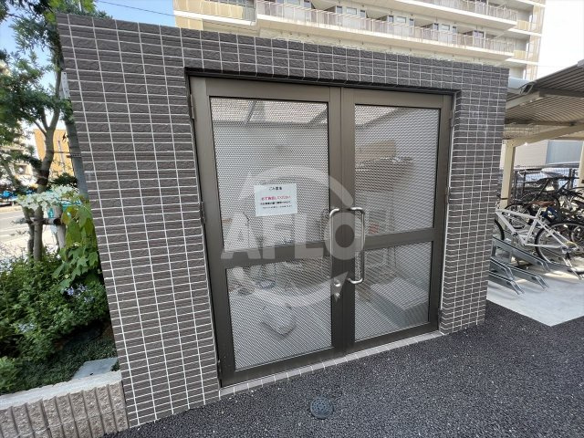 La Douceur天王寺のその他共用部分|スプランディッド天王寺　ゴミ置場